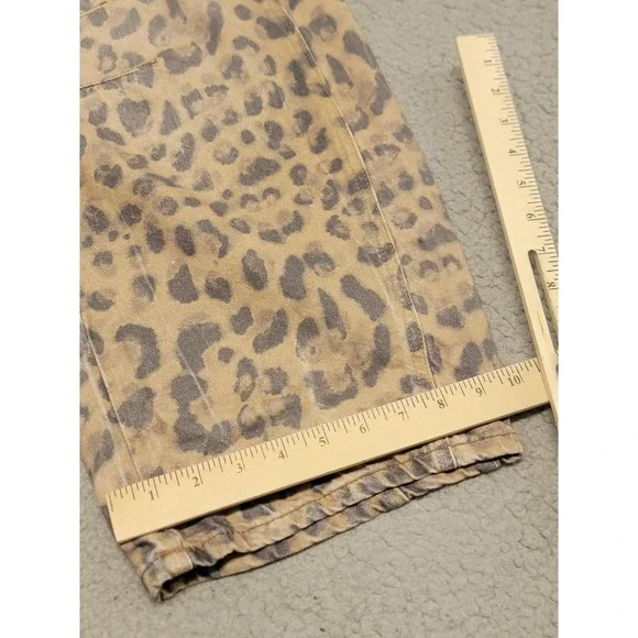 We The Free Leopard Print Jeans - Brown and Black - Picture 9 of 16